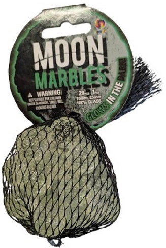 20+1 Moon glow in the dark knikkers 4098