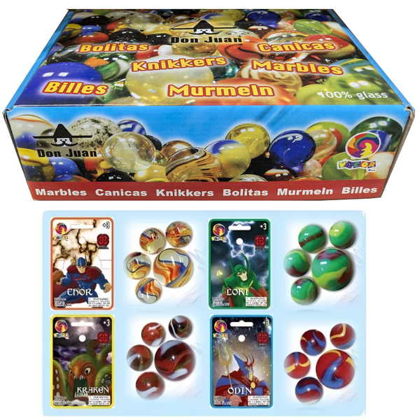 Display 20+1 knikkermix Nordics 4179