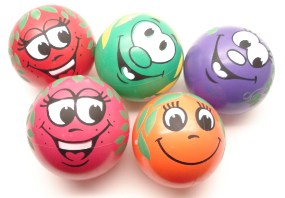 10 Fruit Geurbal 8" Opgepompt