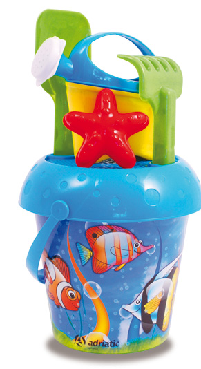 Emmerset met decor 6 dlg. 20cm. 439