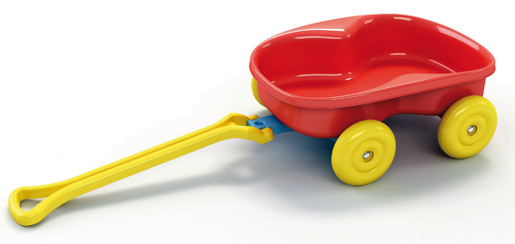 Trekkar kunststof 93cm 616