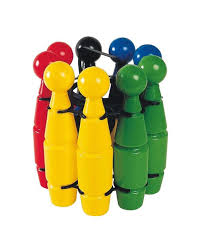 Kegelspel Kunststof 9 delig 7226-0000