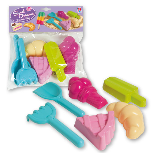 Zandvormset sweet dreams 6 dlg. 3402-000