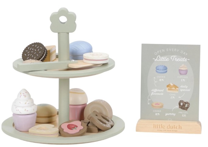 Little Dutch etagere met gebak LD2503