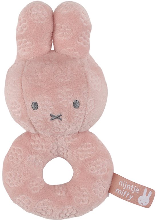 Nijntje rammelaar pink flower NIJN887