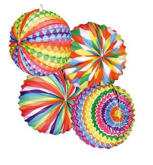 12 ballonlampion fantasy fun 22cm 4 ass.