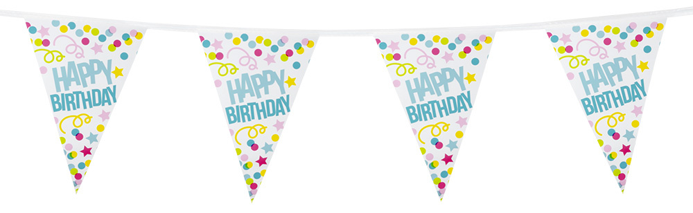 Vlaglijn Happy Birthday 31000