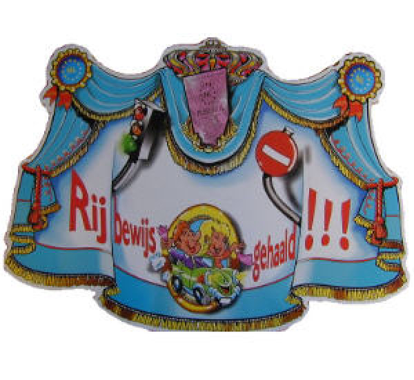 Hulde Rijbewijs Gehaald 56123