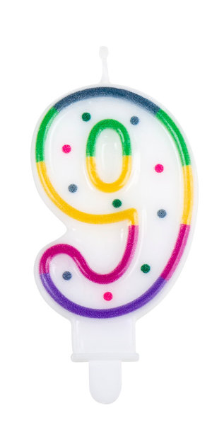 Kaarsje 9 Jaar 31069