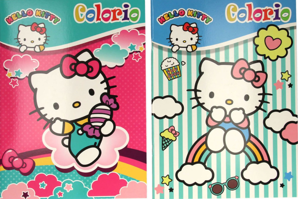 Hello Kitty colorio kleurboek 2 ass.