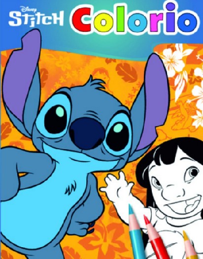 Stitch colorio boek