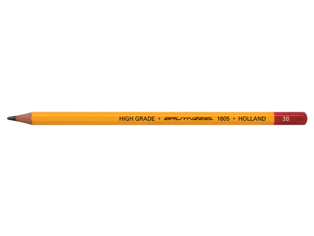 Bruynzeel 12 grafietpotloden 3B