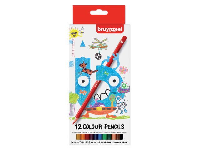 Bruynzeel 12 colour pencils 60112002