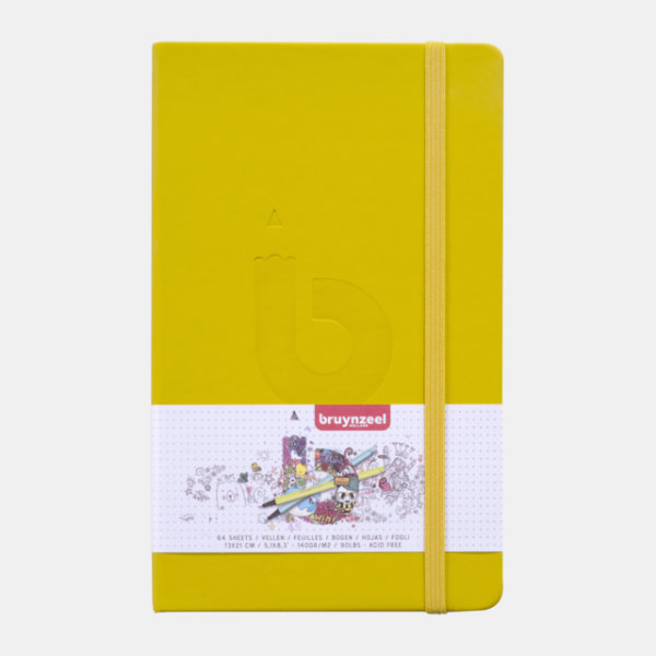 Bruynzeel bullet journal geel 60299003