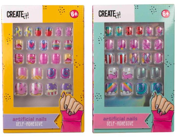 Create it Candy zelfkl.kunstnagels 84814