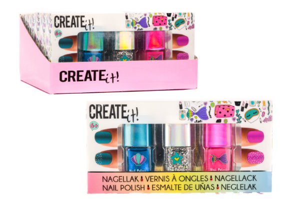 Create it! 3 nagellak zeemeermin 84134