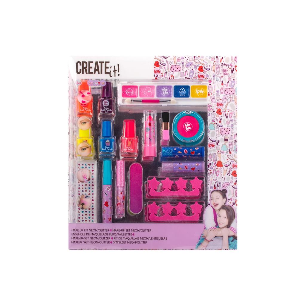 Create It! Make-up box Neon&Glitters 845