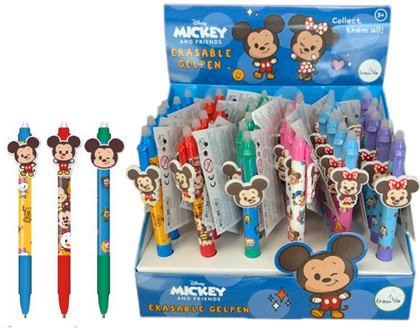 36 Mickey uitwisb. gelpen MC253247