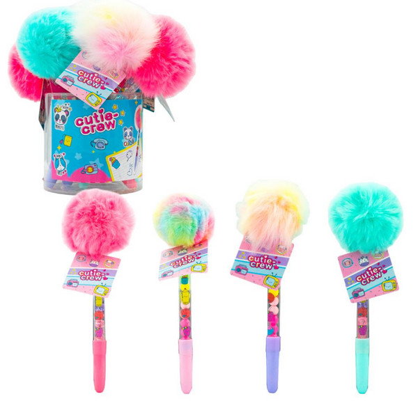 12 cutie crew pen kristal/fluffy CC60300