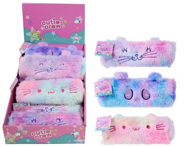 12 cutie crew etui pluche CC60101