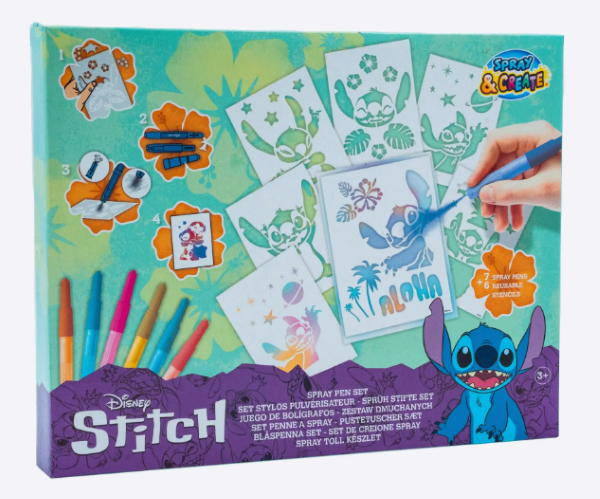Stitch spray pen set in doos ST23364V
