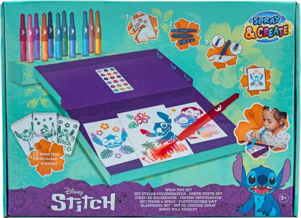 Stitch spray pen desk top set ST23368V