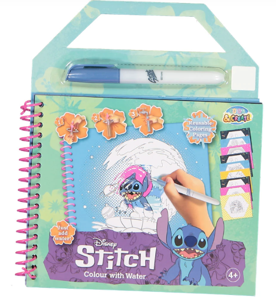 Stitch Waterkleurboekje ST24354