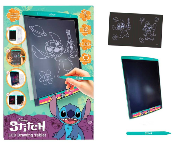 Stitch LCD Tekenbord Regenboog ST24380