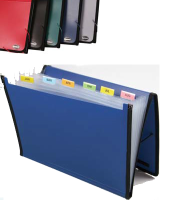 Opbergmap A4 met 6 secties 80017