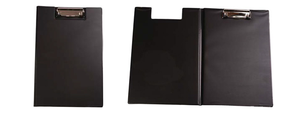 Klembord met omslag zwart centrum 80028