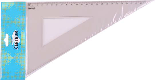 Tekendriehoek 30o*60o 23cm lengte 80728