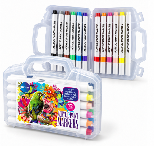 Centrum 12 acrylverf markers 89783