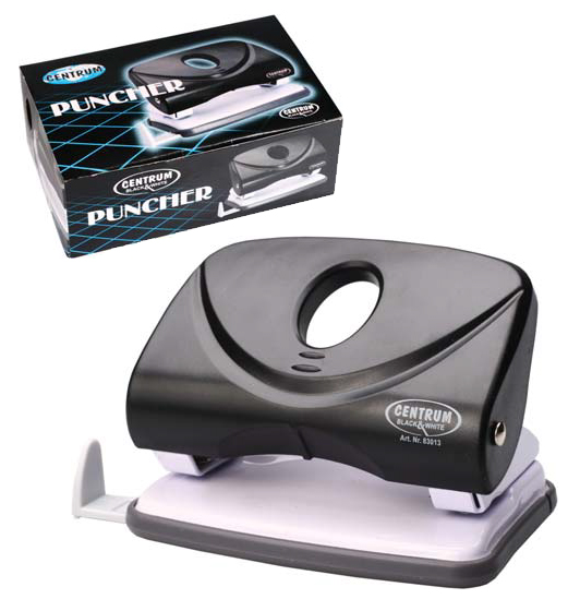 Centrum Perforator plastic zw/wit 83013