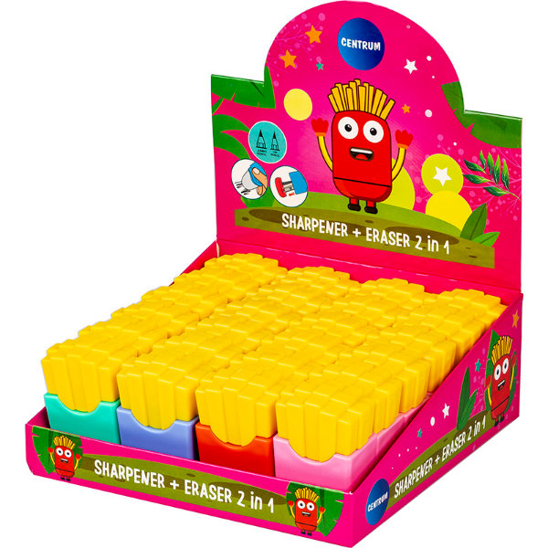 24 puntenslijpers met gum patat 81025