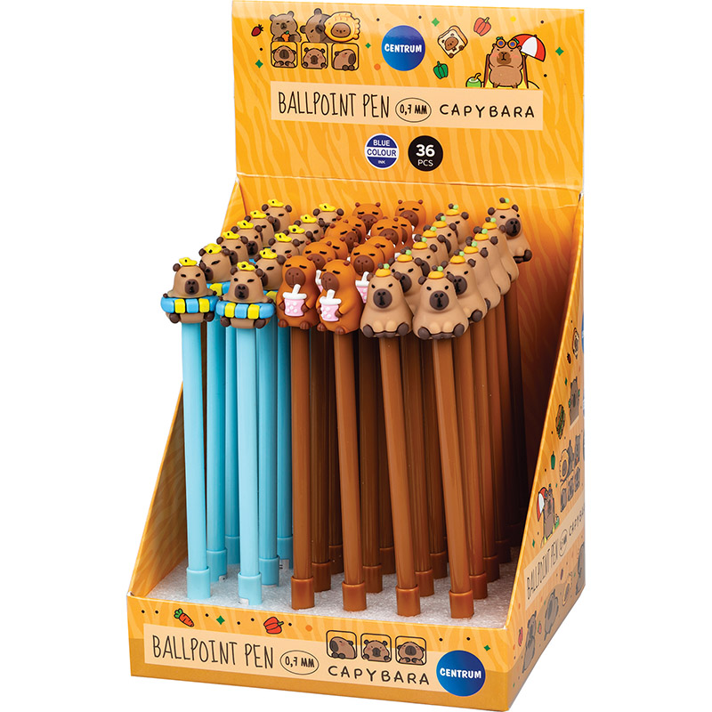 Centrum 36 balpennen Capybara 81215