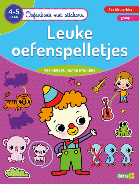 Oefenboek leuke oefenspelletjes