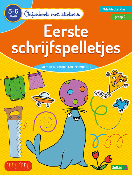 Oefenboek eerste schrijfspelletjes