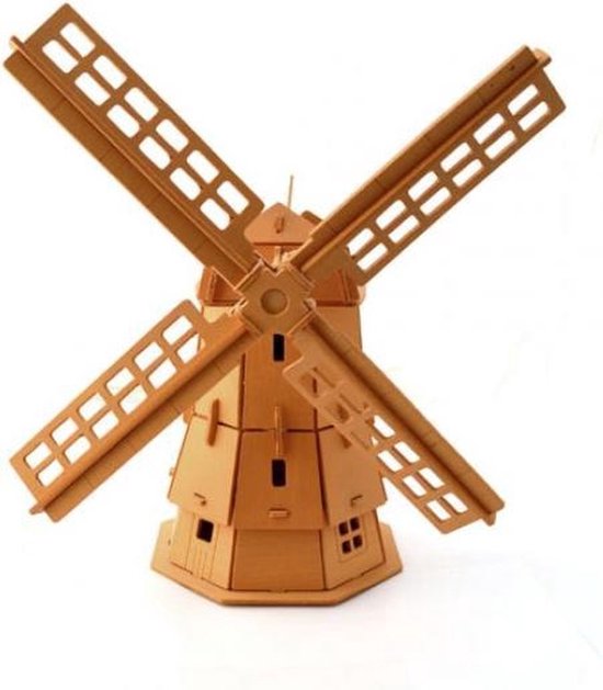 Houten bouwpakket hollandse molen 836