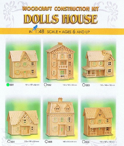 Bouwdoos Poppenhuis 6 ass. 881-886