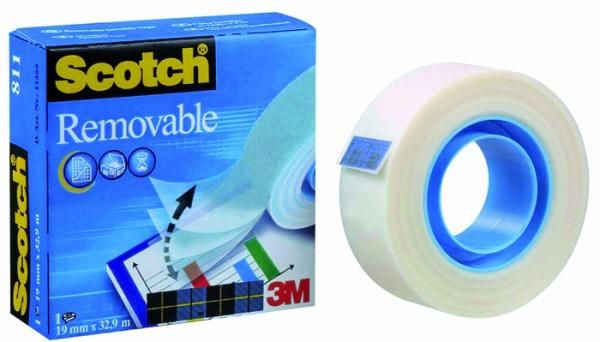 Scotch magic tape verwijderbaar19X33