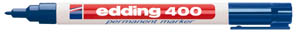 10 Edding 400 Permanent Markers Blauw