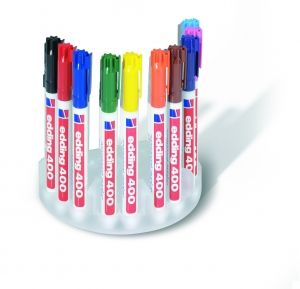 10 Edding 400 Permanent Markers Assorti