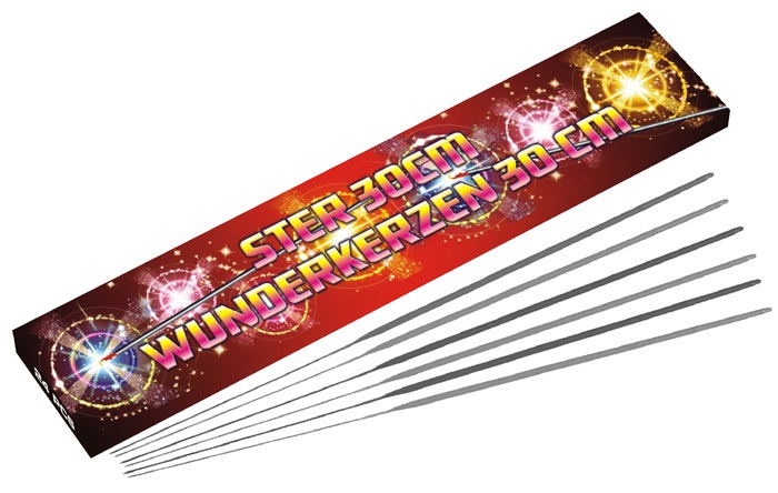 24 Sterren 30cm in verpakking 1524