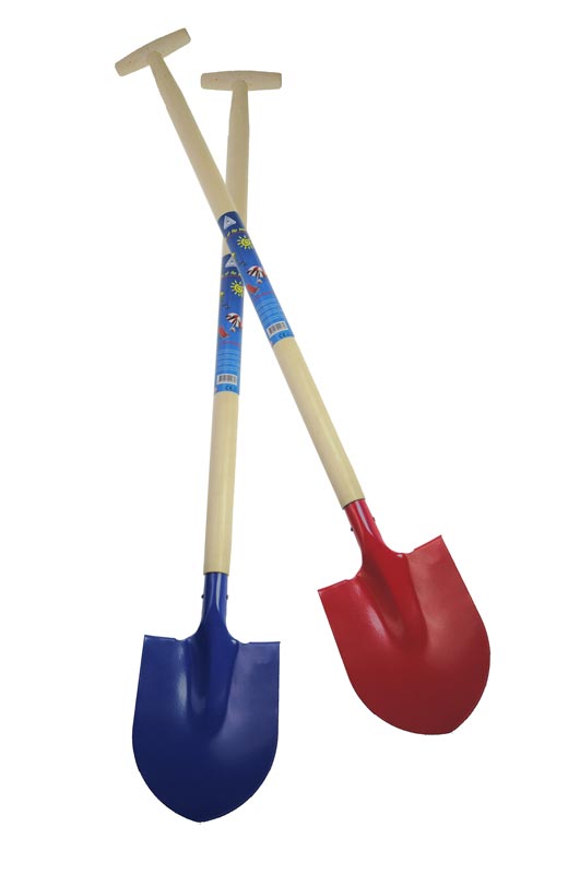 Metalen schep met punt 77cm. 02024