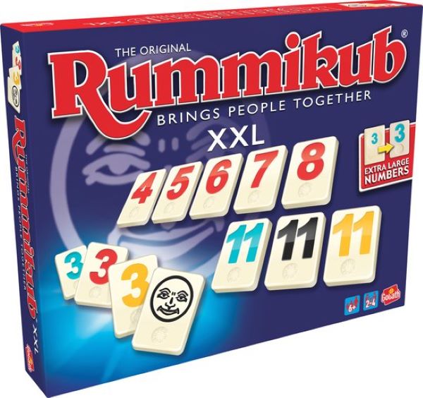 Rummikub XXL met grote cijfers 50458