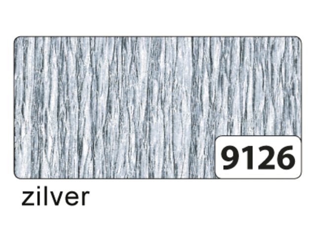 10 vel crepe folia zilver 8229126