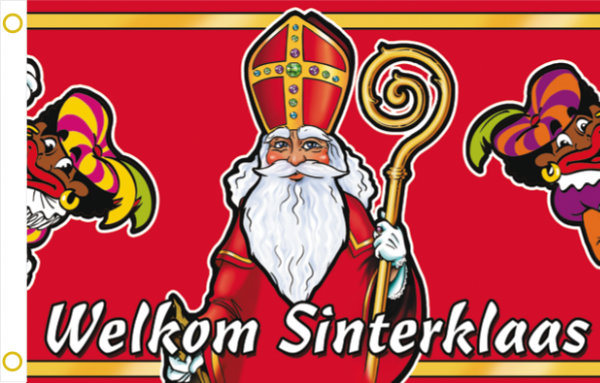 Gevelvlag Sinterklaas 90x60cm 410306