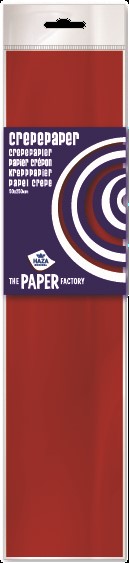 10 vel crepe papier bordeaux 100515