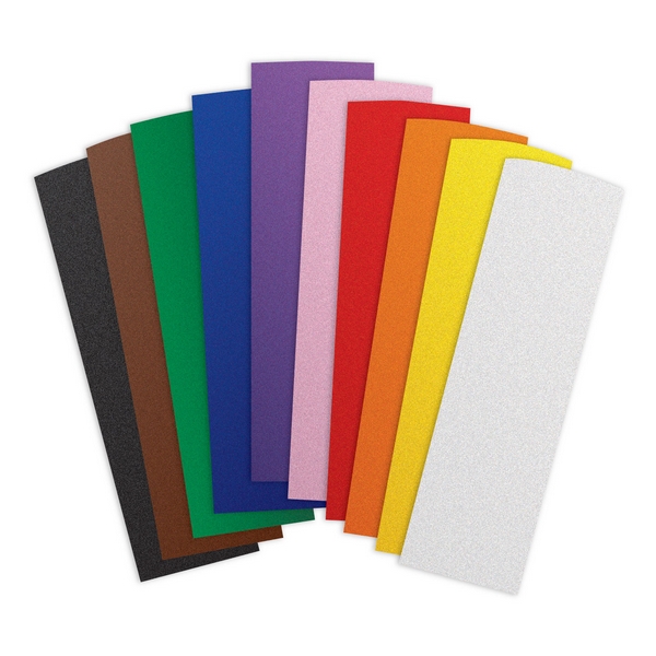 10 vel crepe papier assortie 100499
