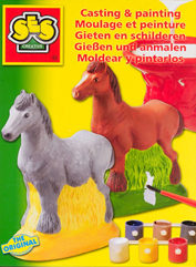Ses Gieten en schilderen paard 01211